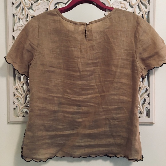 J.Crew embroidered blouse - Picture 3 of 3